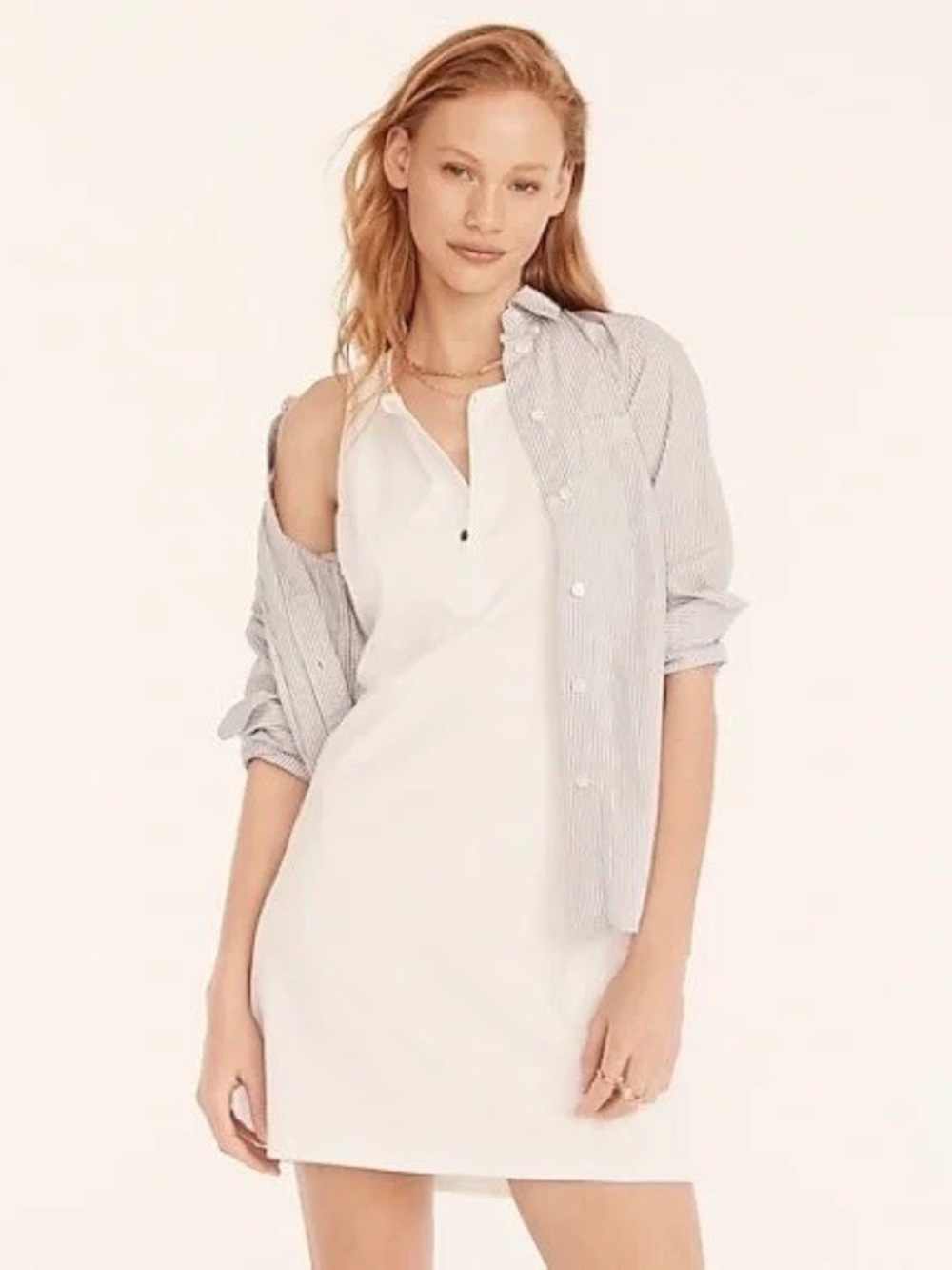 J.Crew Cloudstretch Half-Zip Active Dress Size S NWT